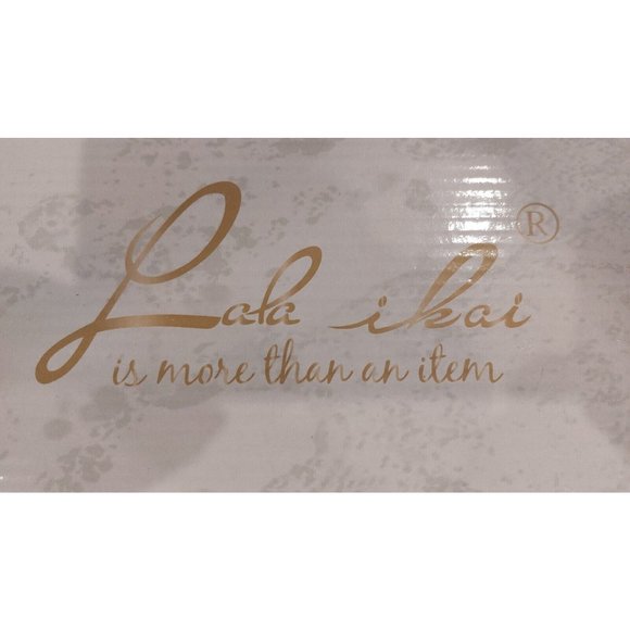 Lala Ikai Silver Strappy Open Toe Rhinestone Block Heels Party Shoe Sz 7.5 NIB - Picture 9 of 12